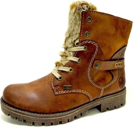 Rieker Veterboots bruin - Maat 41 | bol.com