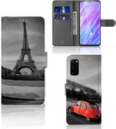 Flip Cover Geschikt voor Samsung Galaxy S20 Eiffeltoren Parijs