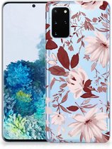 Hoesje maken Geschikt voor Samsung Galaxy S20 Plus Watercolor Flowers