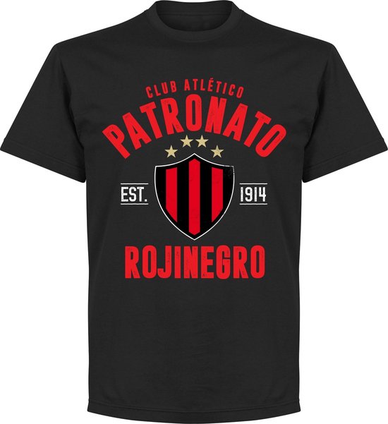 Club Atlético Patronato Established T-Shirt - Zwart - 3XL