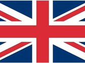 20x Binnen en buiten stickers Engeland 10 cm - Engelse vlag stickers - Verenigd koninkrijk supporter feestartikelen - Landen decoratie en versieringen