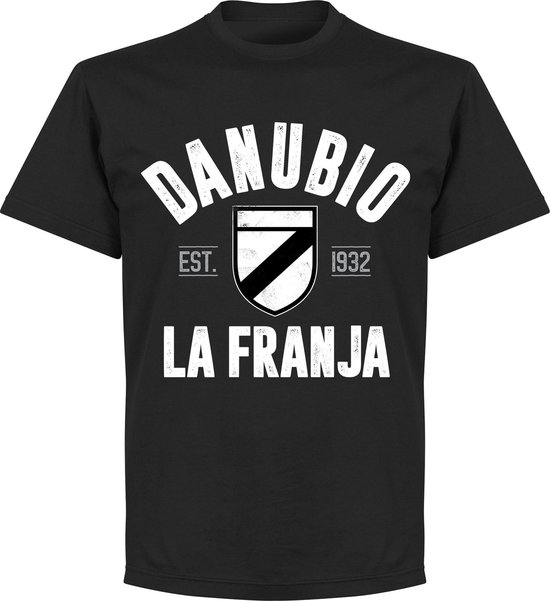 Danubio Established T-shirt - Zwart - S