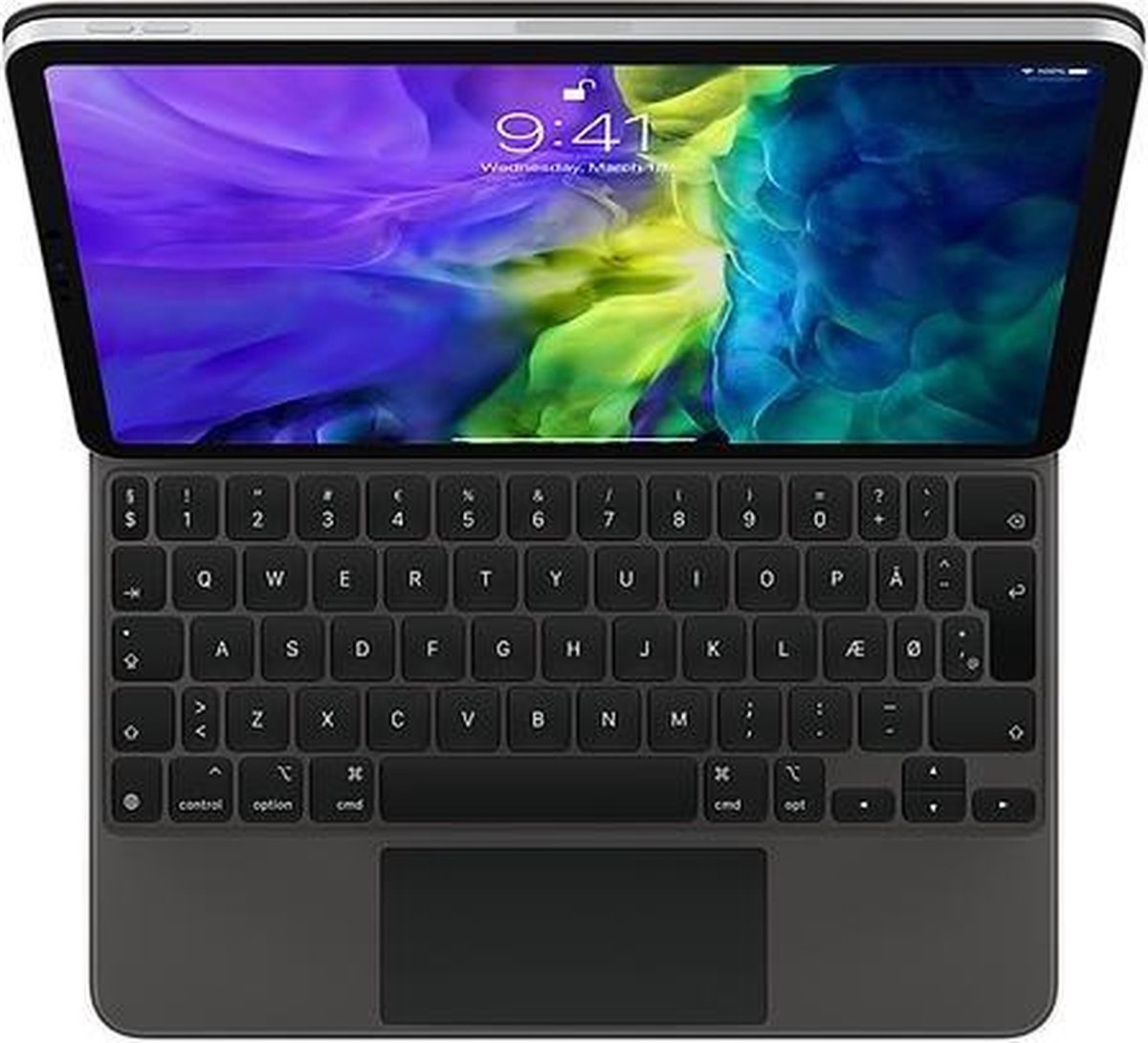 Apple MXQT2DK/A toetsenbord voor mobiel apparaat Zwart QWERTY Deens