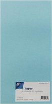Joy!Crafts • papierset 15x30cm 20 vel licht blauw