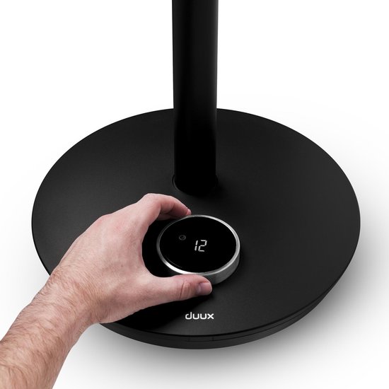 Whisper Flex Smart Ventilator Zwart - Fluisterstil - WiFi en App - 26 standen - Energiezuinig