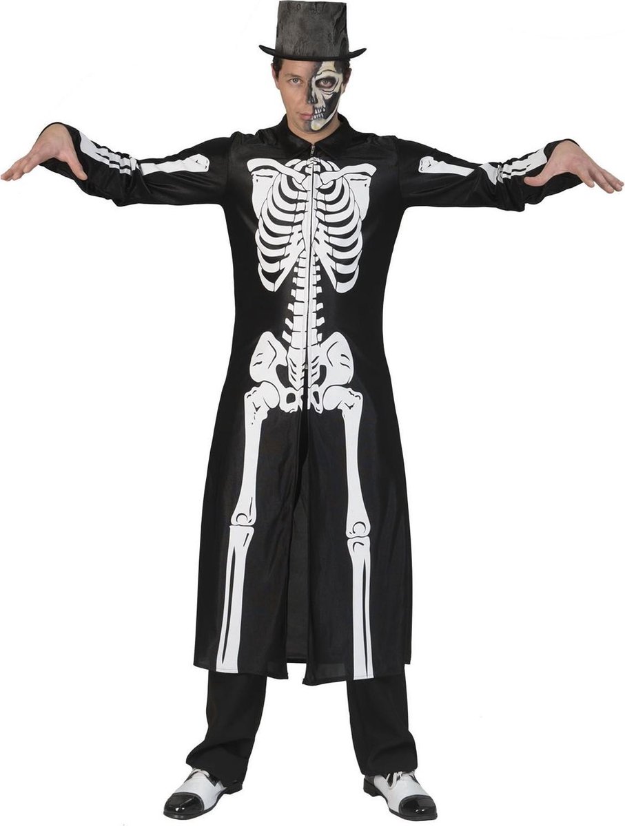 Skelet pak Halloween heren