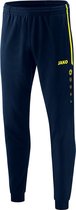 Jako Competition 2.0 Trainingsbroek Polyester - Marine / Fluogeel | Maat: XL