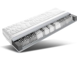 7 zone Comfort pocketvering matras 600-veers 180 x 200 cm