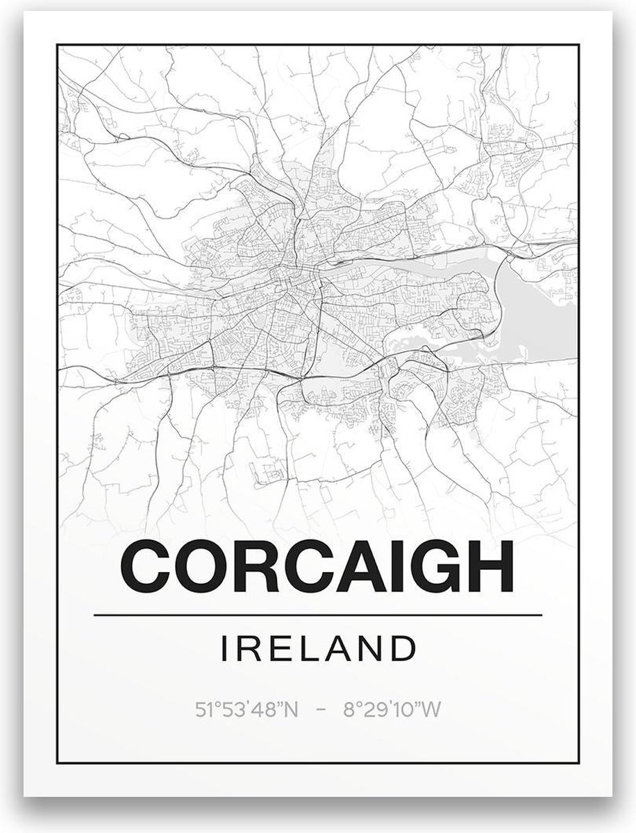 Poster/plattegrond CORCAIGH - A4