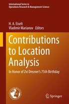 International Series in Operations Research & Management Science 281 - Contributions to Location Analysis