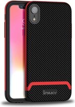 iPaky Bumblebee Hybride Polycarbonaat TPU iPhone XR Hoes - Rood