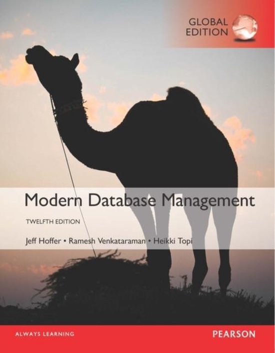 Modern Database Management Global Ed - cover