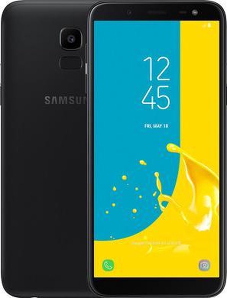 Theoretisch renderen Afleiden Samsung Galaxy J6 (2018) - 32GB - Zwart | bol.com
