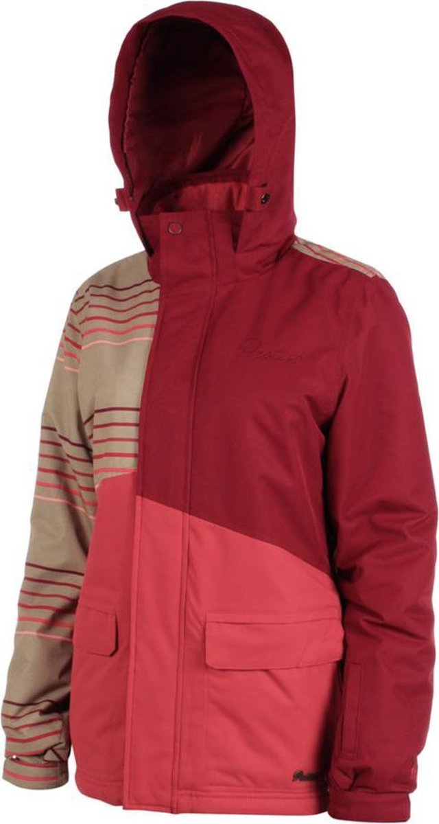 Protest Dames Dangerous Ski Jas Sangria 34 Rood