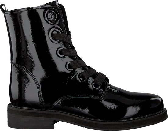 Omoda Dames Veterboots Pleun Fat 378 - Zwart - Maat 42 | bol.com