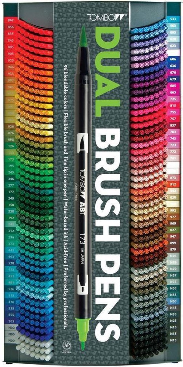 Tombow Brush pen - ABT 620 - Dual Brushpen - Lilac - Paars — afbeelding 9