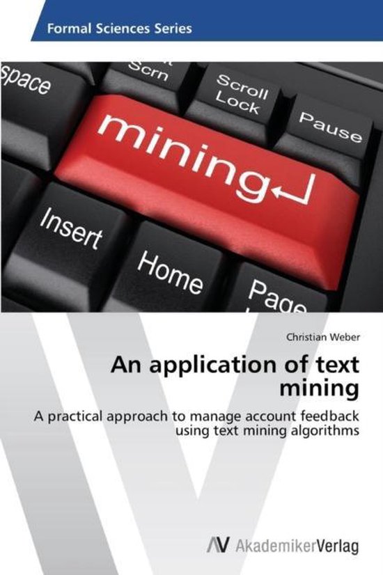 An application of text mining - cover