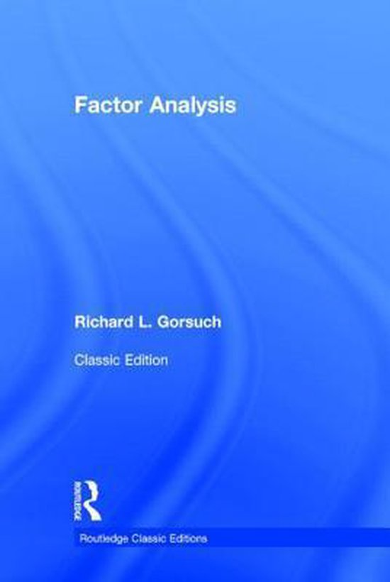 Factor Analysis - cover