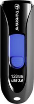 Clé USB Transcend JetFlash® 790 TS128GJF790K 128 GB USB 3.2 (2è gén.) (USB 3.1) noir, bleu