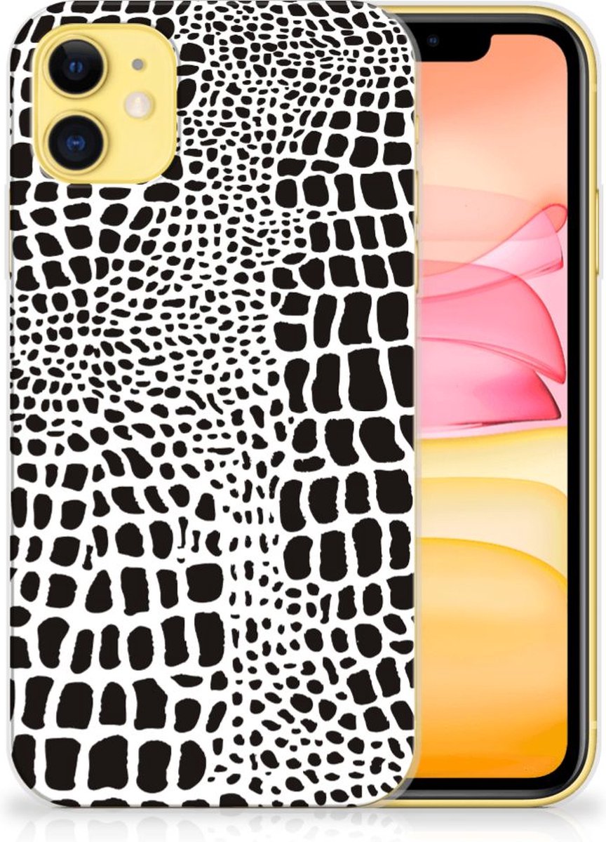 Apple iPhone 11 TPU Hoesje Slangenprint