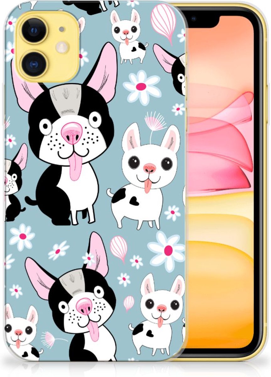 Apple iPhone 11 TPU Hoesje Hondjes