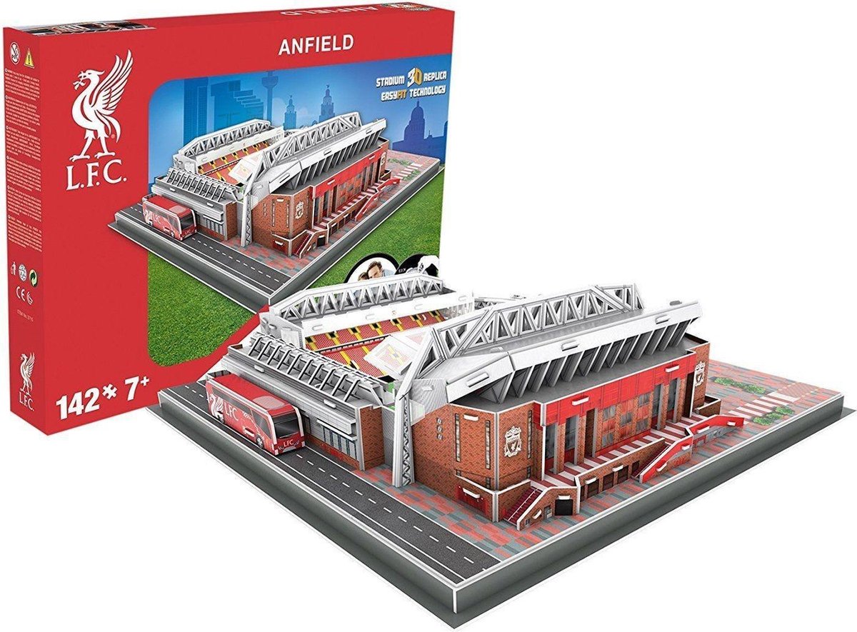 Liverpool 3D-puzzel Anfield Stadium 142-delig | bol
