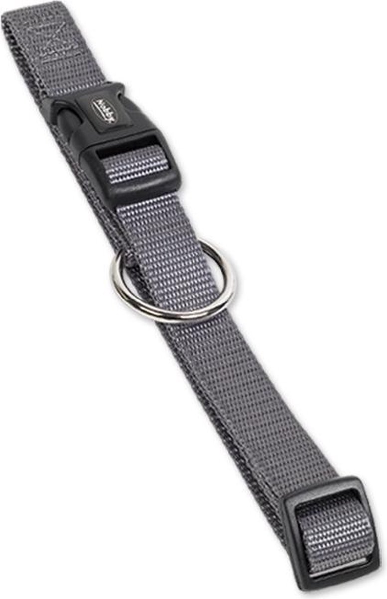 Nobby halsband classic grijs - 13-20 cm