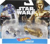 Hot Wheels Star Wars - Carships - R2-D2 en C-3PO