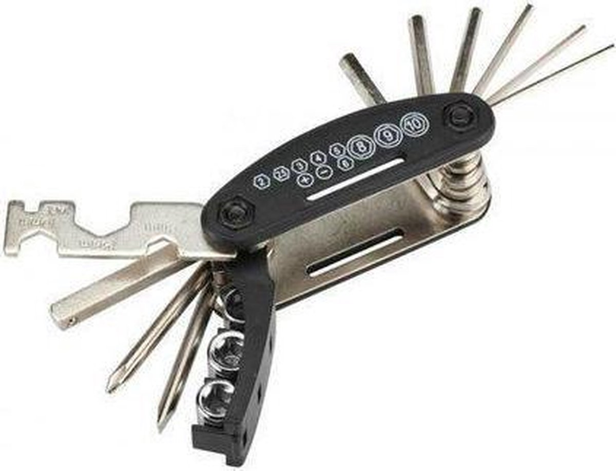 Fiets reparatie toolkit 16-delig