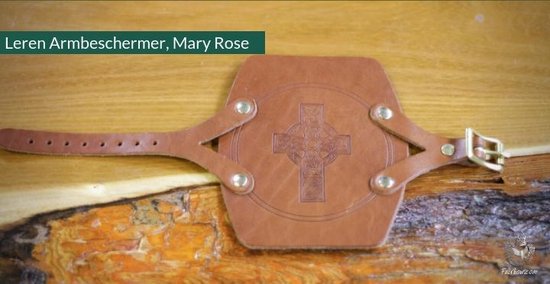 Armbeschermer, Middeleeuws 'Mary Rose' Ontwerp Black