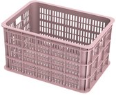 Basil Crate L Fietskrat - Faded Blossom - 40 Liter
