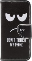 Do not touch agenda book case hoesje Samsung Galaxy A8 (2018)