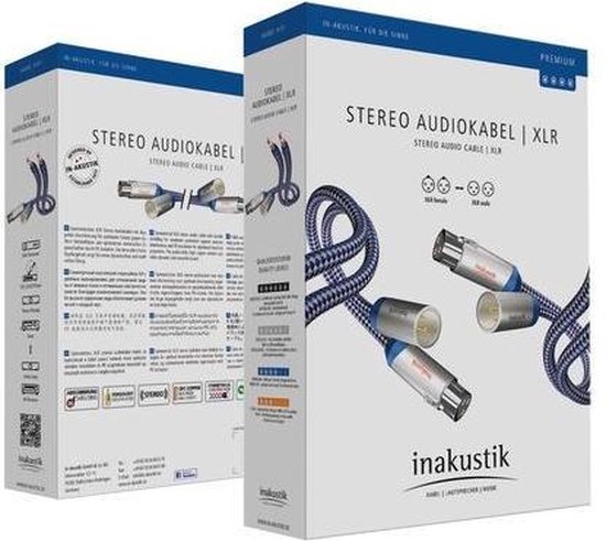 In - Akustik Premium Audio Cable XLR - XLR 0,5 m 00405007
