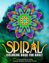 SPIRAL COLORING BOOKS FOR ADULTS - Vol.14