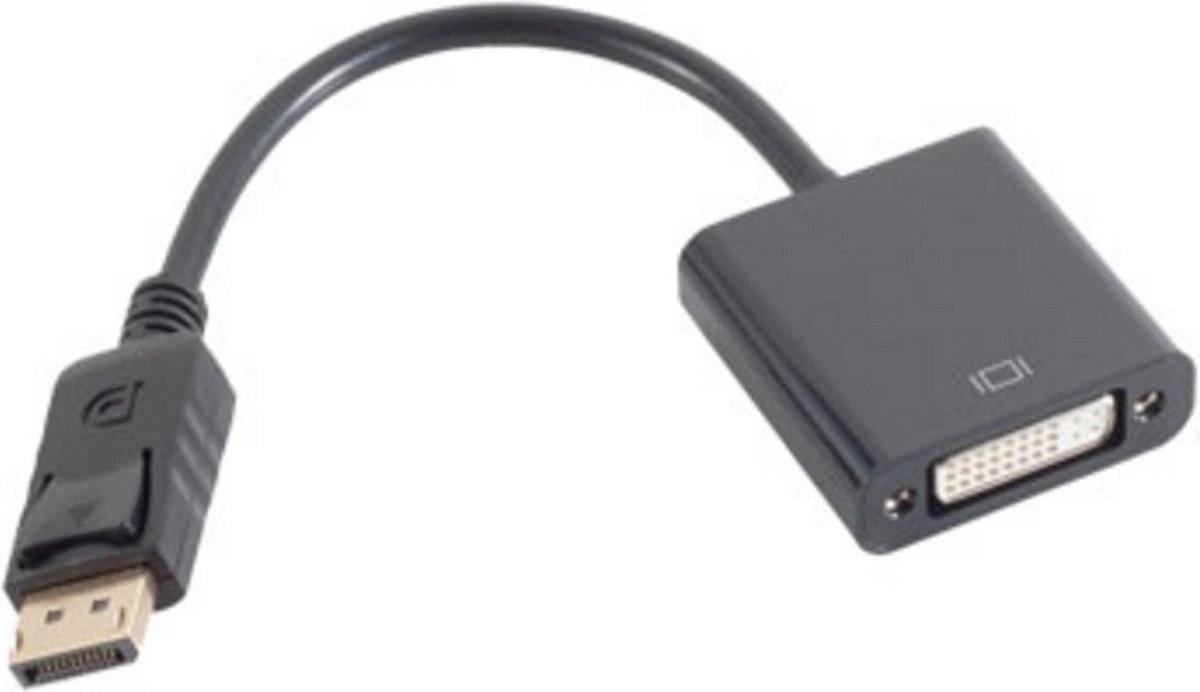 shiverpeaks BS14-05007 tussenstuk voor kabels Displayport DVI Zwart