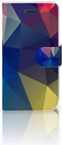 Telefoonhoesje Samsung Galaxy Xcover 3 | Xcover 3 VE Book Case Hoesje Polygon Dark