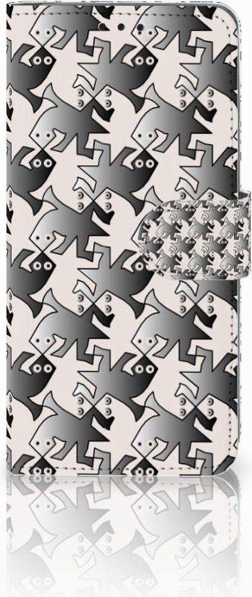 Huawei P30 Pro Telefoonhoesje met Pasjes Salamander Grey