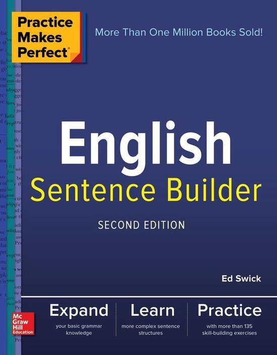 Practice Makes Perfect English Sentence Builder, Second Edit ... - cover