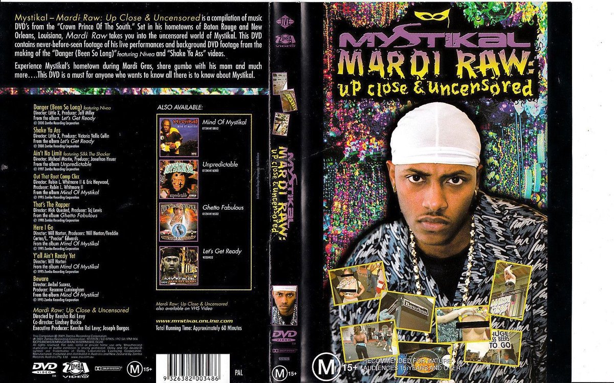 Mystikal - Mardi Raw:Up Close &