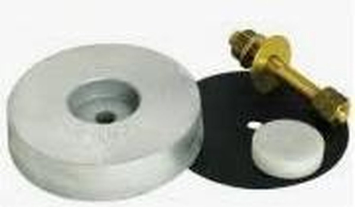 Achtersteven anode 135mm compleet (TEN00153)