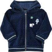 Me Too - baby - velours vest - blauw - Maat 62