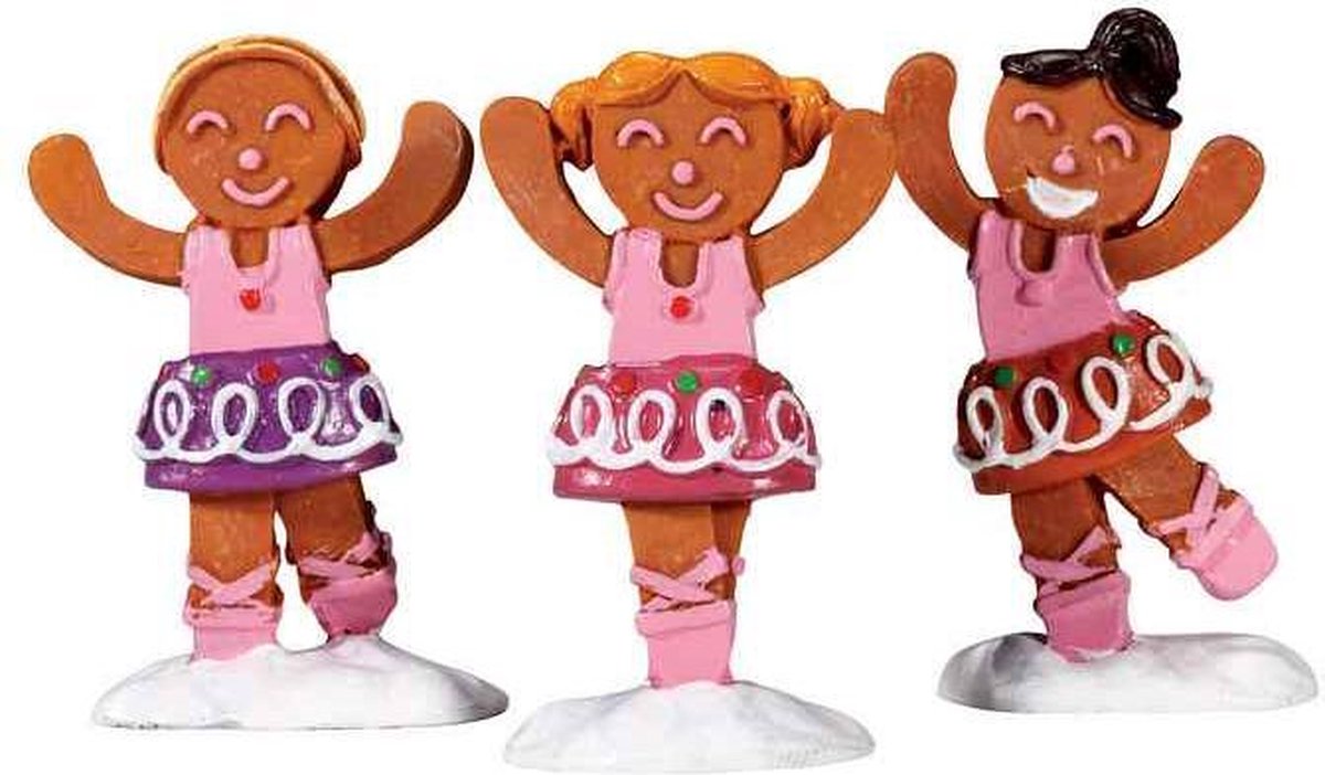 Lemax - Dancing Sugar Plums - Set Of 3
