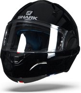 Shark Evo-One 2 Blank Zwart Blk Systeemhelm - Motorhelm - Maat S