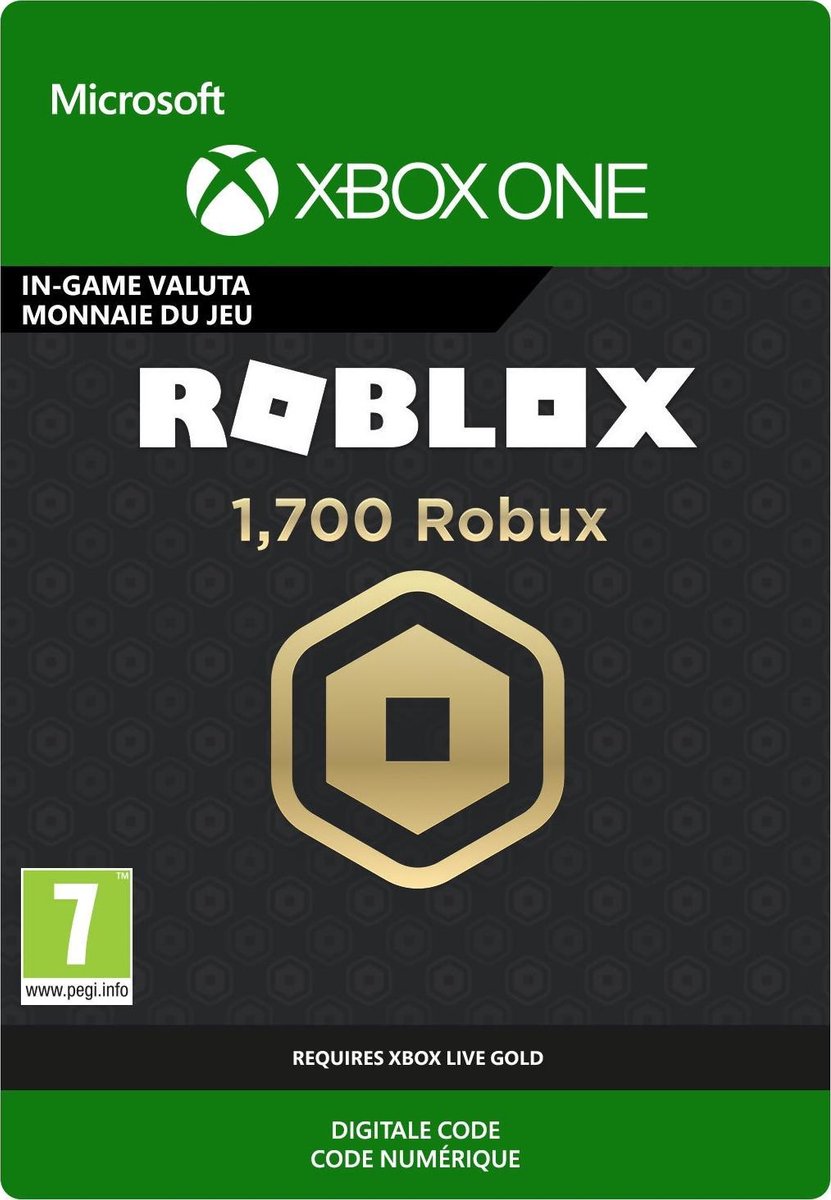 Roblox: 1.700 Robux - InGame tegoed - Xbox One download - ID@Xbox