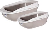 Cat toilet with rim 64,5x48x27,4cm