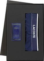 Heren cadeaubox: Le homme Lacoste parfum met Lacoste boxer in cadeaubox -  Maat: S
