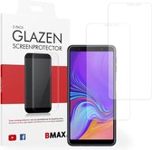 2-pack BMAX geschikt voor Samsung Galaxy A7 2018 Glazen Screenprotector / Beschermglas / Tempered Glass / Glasplaatje