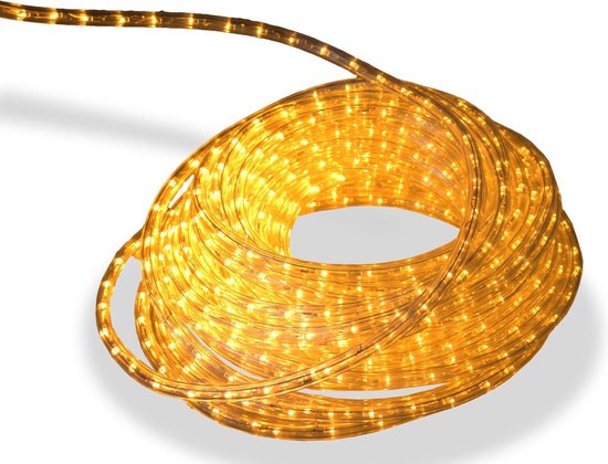 goedkeuren baseren Macadam LED Lichtslang 60 meter | Warm wit | 36 leds per meter - Lichtsnoer voor  buiten | 2200K | bol.com