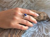 Zilveren ring Lapis Lazuli Yaira