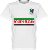 Zuid Soedan Team T-Shirt - Wit  - S
